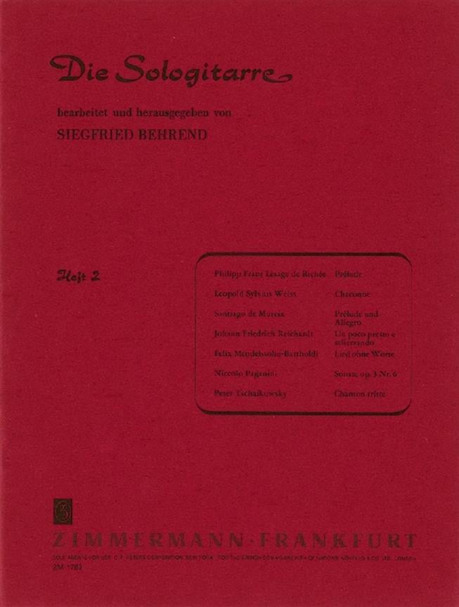 DIE SOLOGITARRE Heft 2